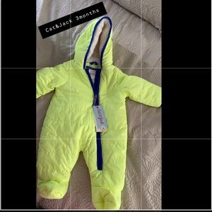 Baby Winter puffer one piece